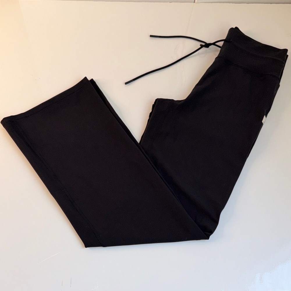 Vuori Black Track Pants with Drawstring Waist